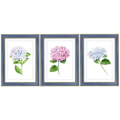 Набор картин в раме со стеклом 