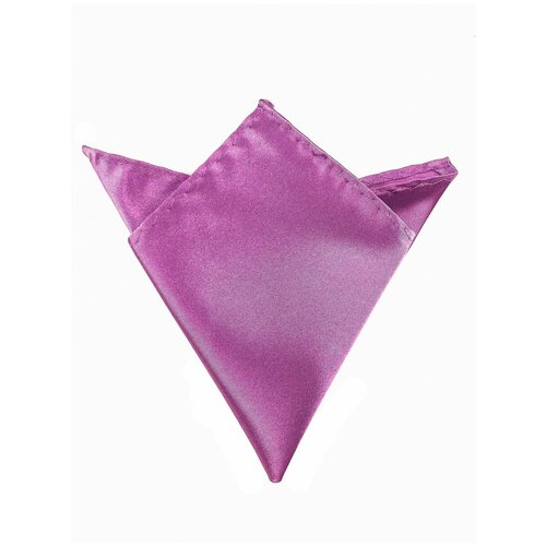 фото Нагрудный платок мужской атласный однотонный фиалковый 2beman