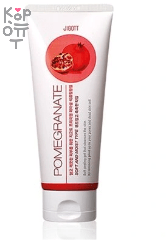 Пилинг-гель с экстрактом граната Jigott Premium Facial Pomegranate Peeling Gel - фото №5