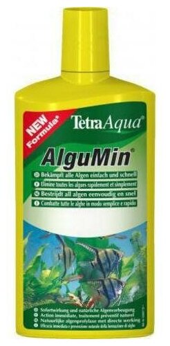 Средство против водорослей в аквариуме Tetra AlguMin Plus 250 мл - фотография № 9
