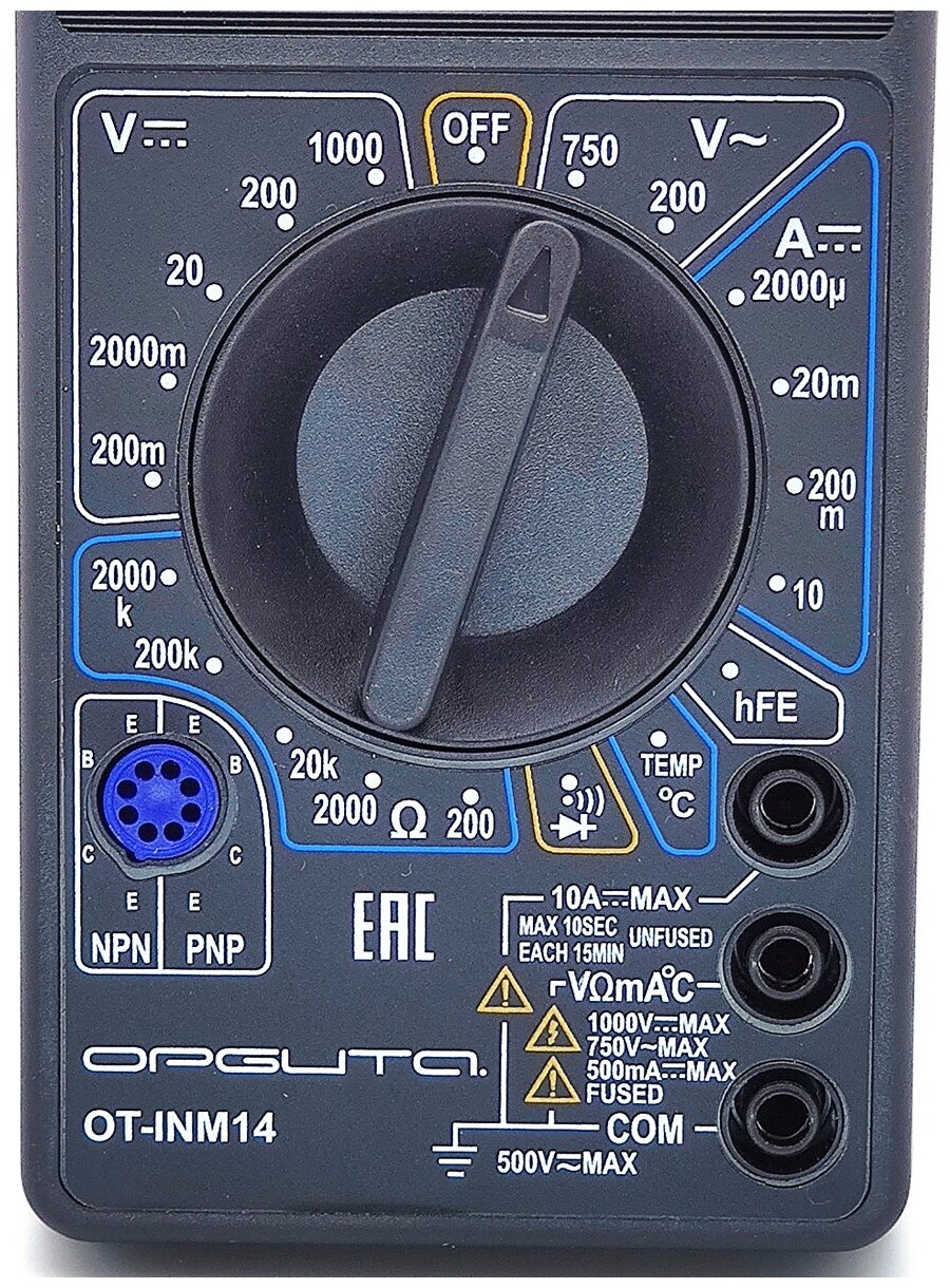 Мультиметр Орбита OT-INM10 - фотография № 2