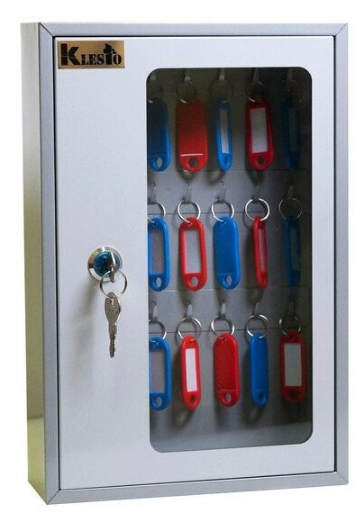Шкаф для ключей Klesto SKB-24 серый (на 24 ключа, металл)
