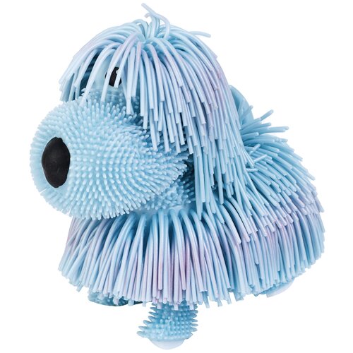Джигли Петс Игрушка Щенок Пап голубой перламутр интерактивный ходит Jiggly Pets интерактивная игрушка jiggly pets 40396 единорожка розовый перламутр