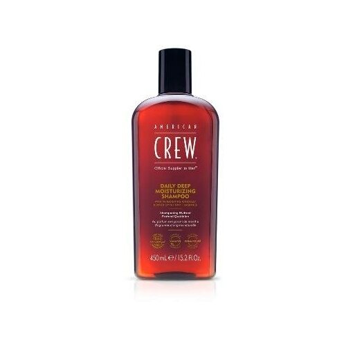 American Crew Ежедневный увлажняющий шампунь для волос Daily Deep Moisturizing Shampoo 450 мл american crew шампунь daily deep moisturizing 1000 мл