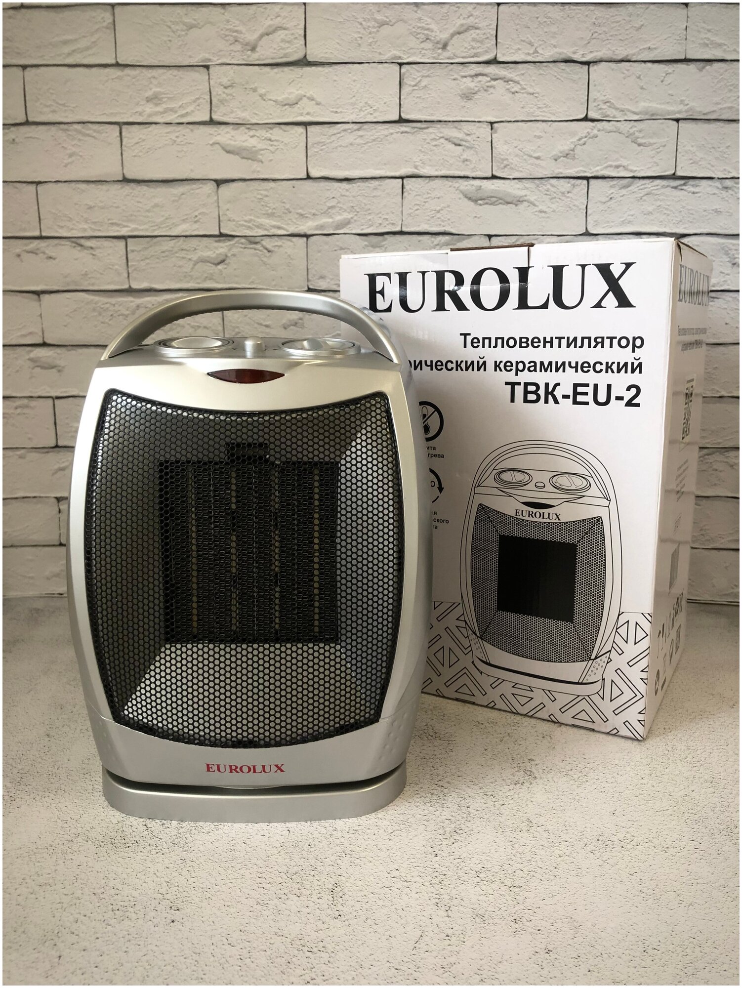 Тепловентилятор ТВК-EU-2 Eurolux - фотография № 2