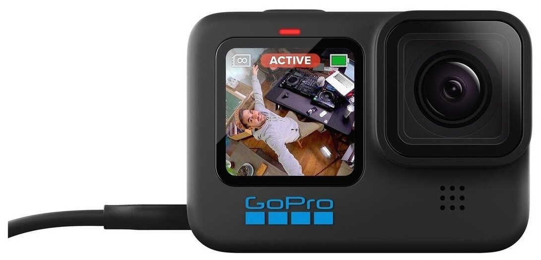 Экшн-камера GoPro HERO11 Black, 27.6МП, 5312x4648, 1720 мА·ч, черный - фотография № 14