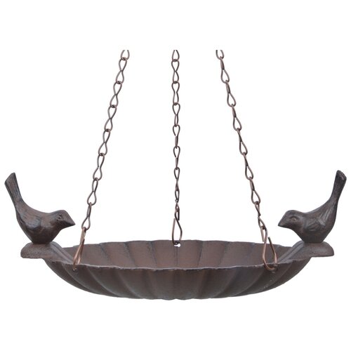 Кормушка для птиц подвесная из чугуна FB377 Esschert Design, 20.9 x 14.7 x 7.8 см