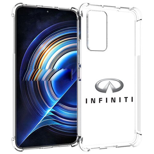 Чехол MyPads Infiniti-3 мужской для Tecno Camon 19 Neo задняя-панель-накладка-бампер