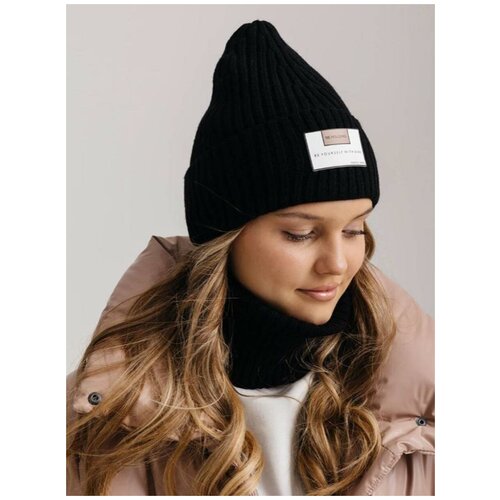 фото Шапка gnk, черный, 52-54