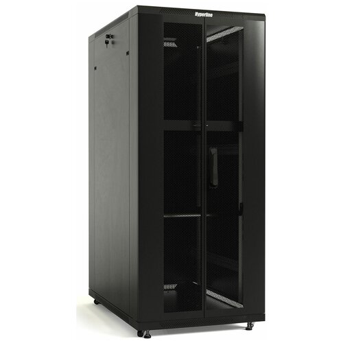 Шкаф напольный 19-дюймовый Hyperline TTB-2268-DD-RAL9004