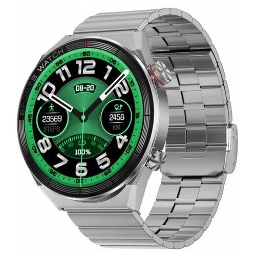 Умные часы BandRate Smart BRSDT3MAXSSMET с измерением сердечного ритма секундомером режимом сна 680000₽