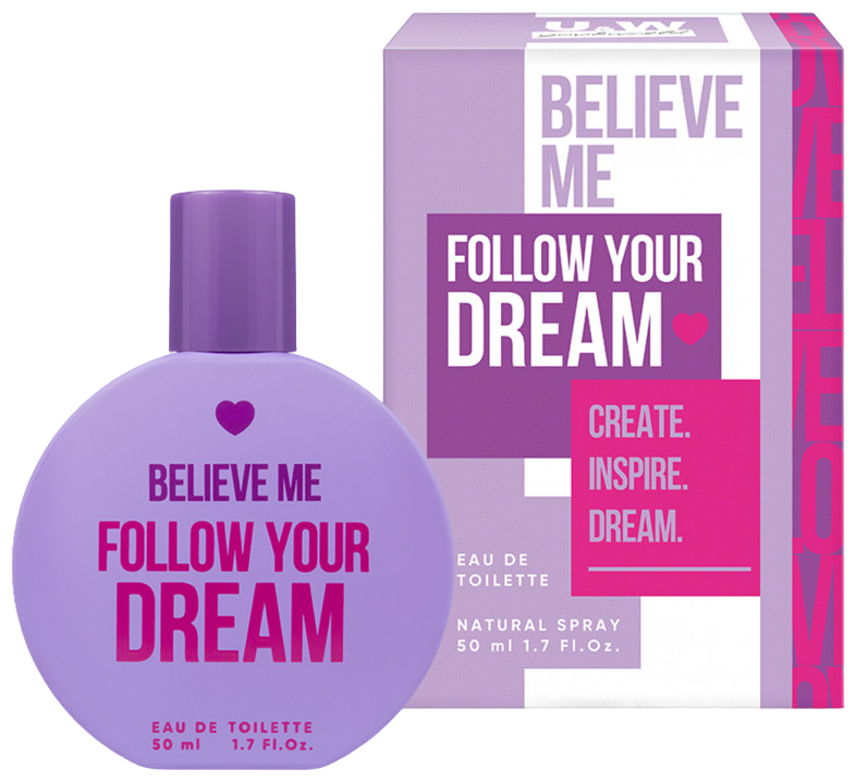 U&World туалетная вода Believe me Follow your dream