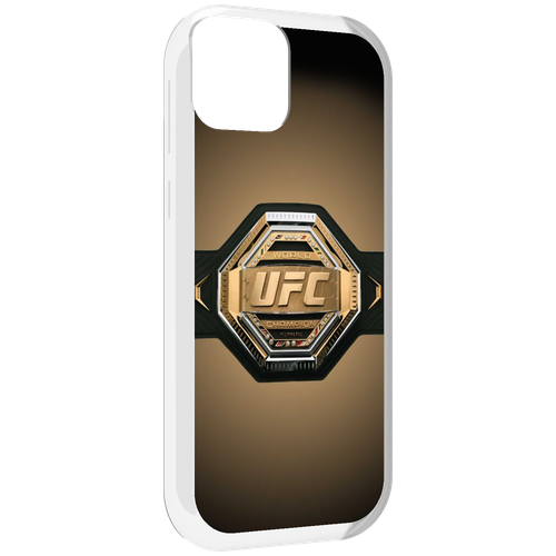 Чехол MyPads UFC единоборства мужской для UleFone Note 6 / Note 6T / Note 6P задняя-панель-накладка-бампер