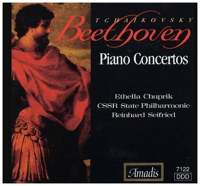 Beethoven - Piano Concerto N5 / Tchaikovsky - Piano Concerto N1 - < Amadis CD Чехия (Компакт-диск 1шт) бетховен