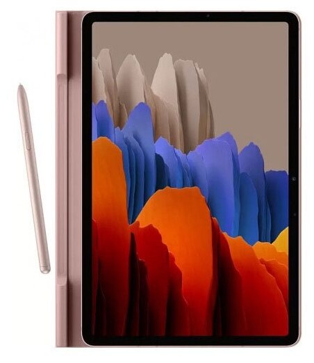Чехол-книжка для планшета Samsung Galaxy Tab S7 Book Cover розовое золото
