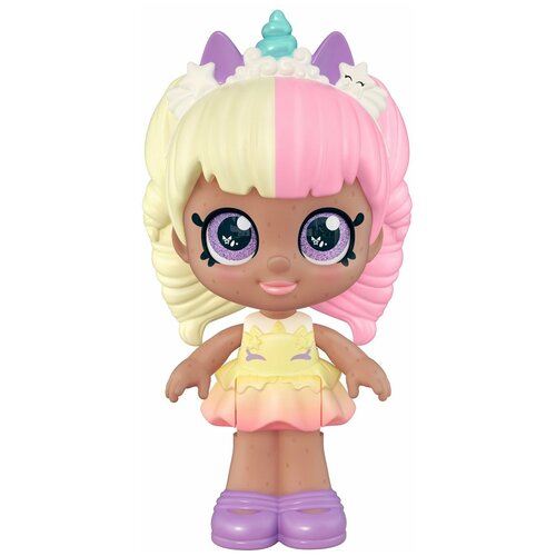Кукла Kindi Kids Мистабелла 39758, 9 см розовый/бежевый