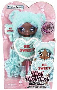 Фото На На На Сюрприз Валентинки - Cynthia Sweets (Na! Na! Na! Surprise Mint Heart Bear Cynthia Sweets doll)