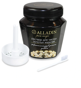 Alladin Premium средство для чистки изделий из золота и платины, 0.2 л.