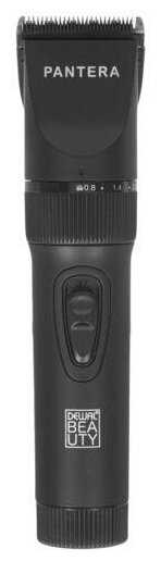 Dewal beauty машинка для стрижки волос pantera black (0,8-2,0 мм), черная - фотография № 12