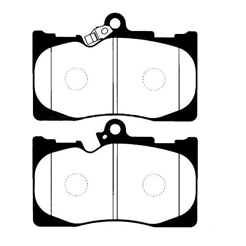 Колодки тормозные передние JAKOPARTS J3602120 для Toyota Auris E150, Auris E180, RAV4 XA30