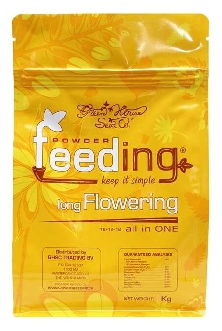 Удобрение Powder Feeding Long Flowering 500 г - фотография № 3
