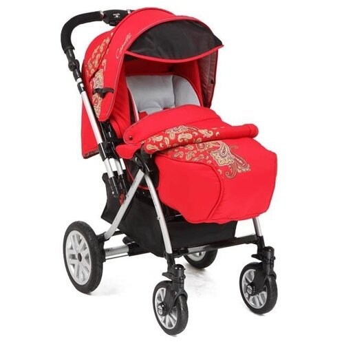 Коляска прогулочная CAPELLA S-803W красный 20870₽