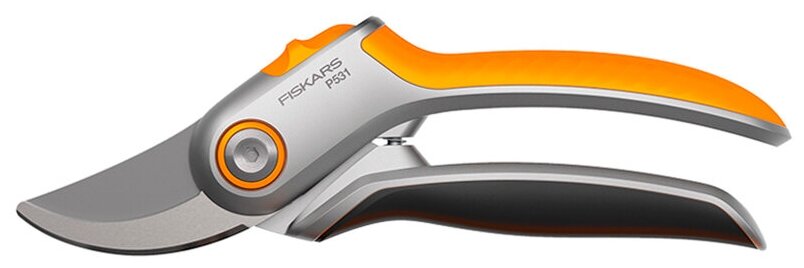 Секатор Fiskars Plus P531 плоскостной металлический - фотография № 10