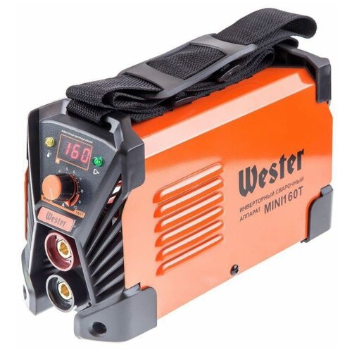 Инвертор сварочный WESTER MINI 160Т 30-160A 155В ПВ60 16-40мм 1599900₽