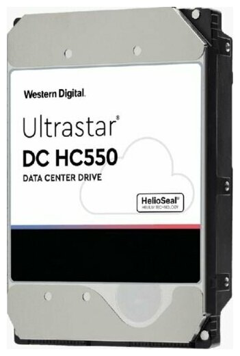 Жесткий диск 16TB SAS 12Gb/s Western Digital 0F38357 WUH721816AL5204 Ultrastar DC HC550 7200rpm 512MB MTBF 2.5M