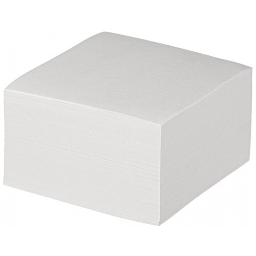 Блок для записей Attache Economy на склейке 9х9х5 белый, 1 шт