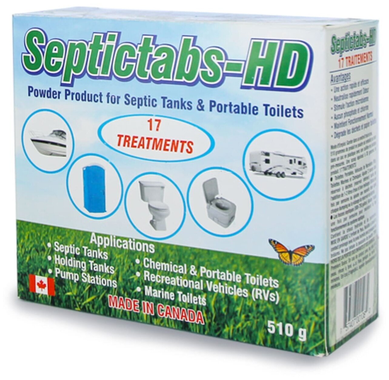 Средство для выгребных ям Septictabs HD 510 гр - фотография № 3