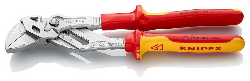 Клещи переставные - гаечный ключ VDE KNIPEX KN-8606250