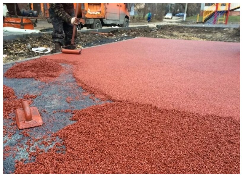 Пигмент железооксидный красный для гипса, бетона, ЛКМ, эпоксидной смолы, 50гр. - фотография № 3