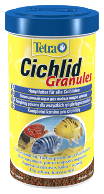 Корм для аквариумных рыб Tetra Cichlid Granules 500 мл (гранулы) - фотография № 12
