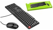 Комплект клавиатура + мышь проводной HOCO GM16 Business черный
