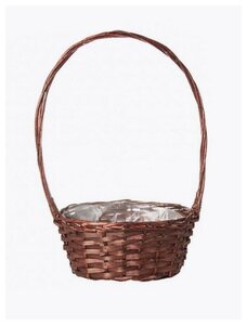 <b>Корзина</b> <b>плетеная</b> из ивы, 26x19xH12 46см <b>Корзина</b> <b>плетеная</b> из ивы, 26x19xH12 46см. <b>Корзина</b> <b>плетеная</b>, D