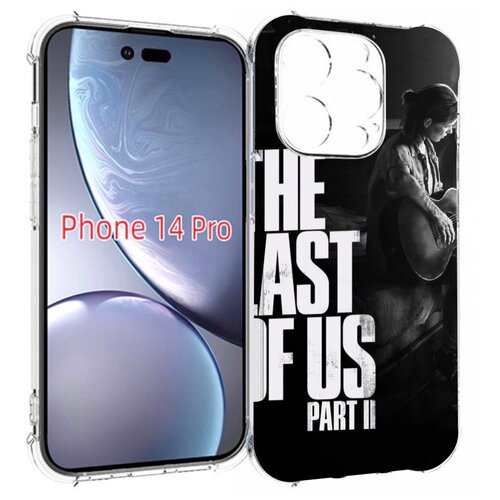 Чехол MyPads The Last of Us Part II Элли для iPhone 14 Pro задняя-панель-накладка-бампер чехол mypads the last of us part ii элли для infinix zero x neo задняя панель накладка бампер