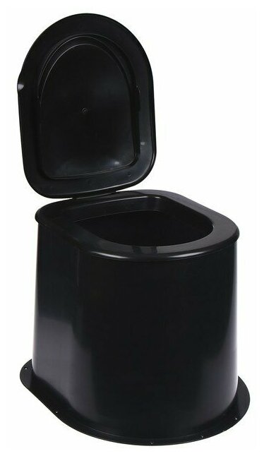 Туалет дачный, h = 35 см, без дна, с отверстиями для крепления к полу, «Эконом» - фотография № 8