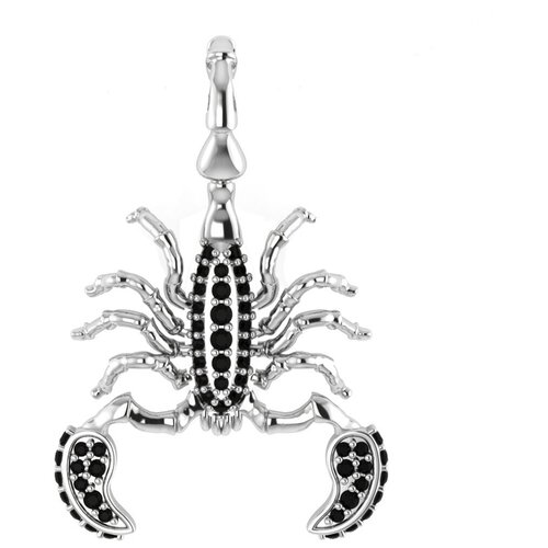 фото Подвеска из серебра с фианитами яхонт ювелирный арт. 163263