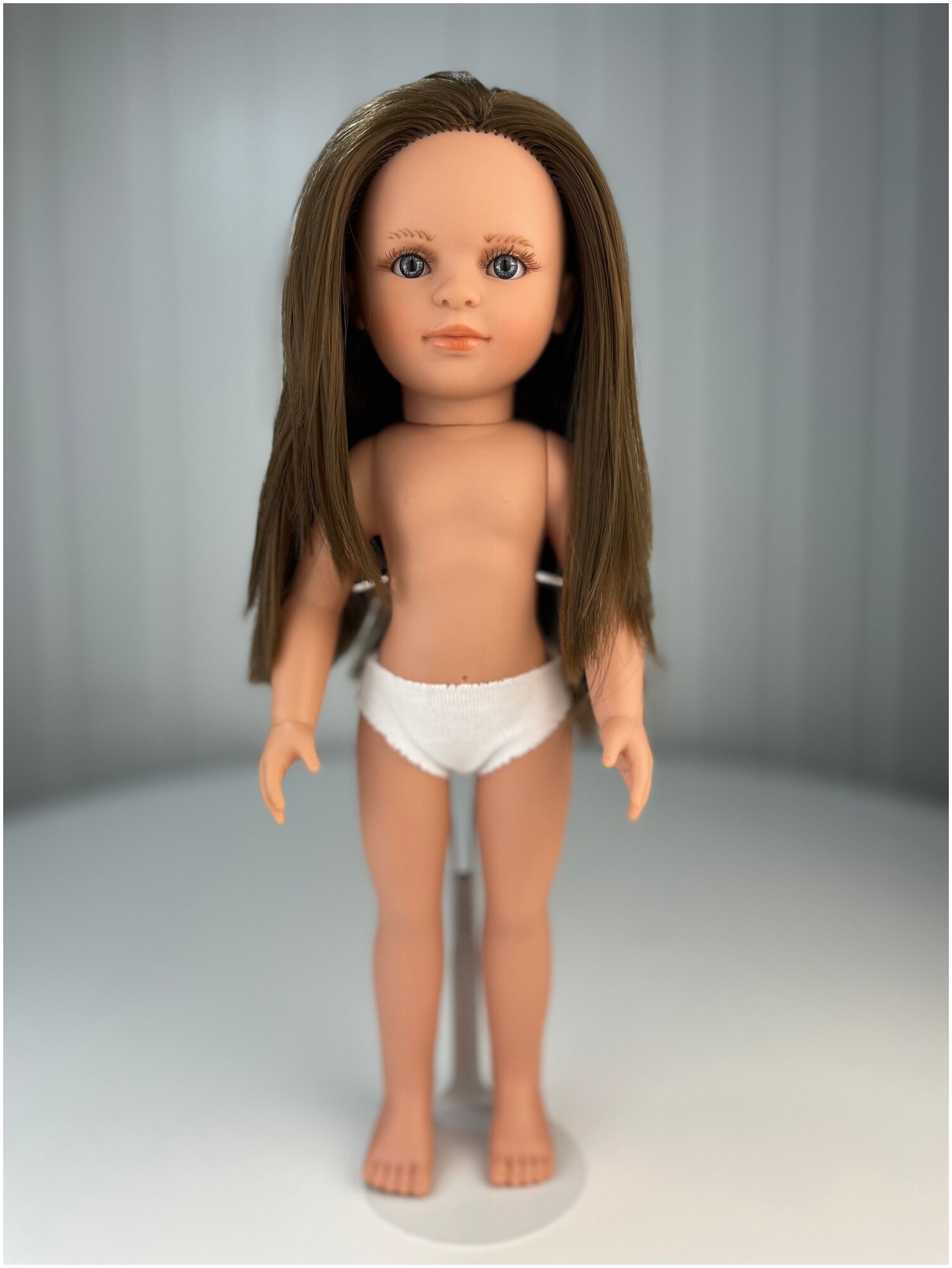 Кукла Lamagik "Нина", 33 см, темноволосая, без одежды, арт. 3303