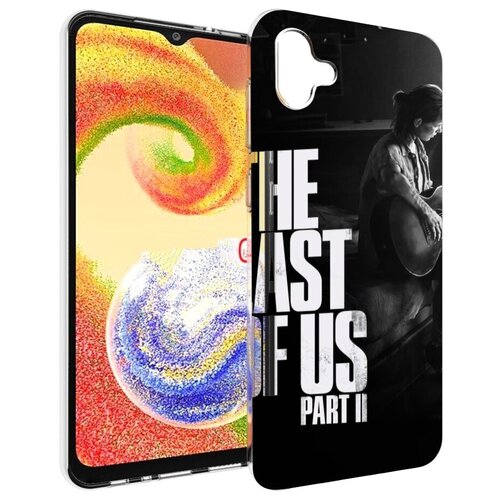 чехол mypads the last of us part ii для samsung galaxy s5 mini задняя панель накладка бампер Чехол MyPads The Last of Us Part II Элли для Samsung Galaxy A04 задняя-панель-накладка-бампер