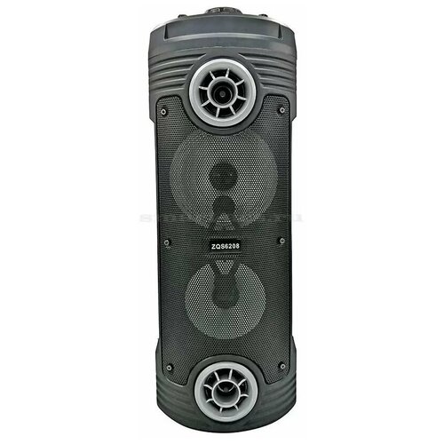 Колонка Бумбокс Bluetooth портативная ZQS-6202 с микрофоном для караоке 698000₽