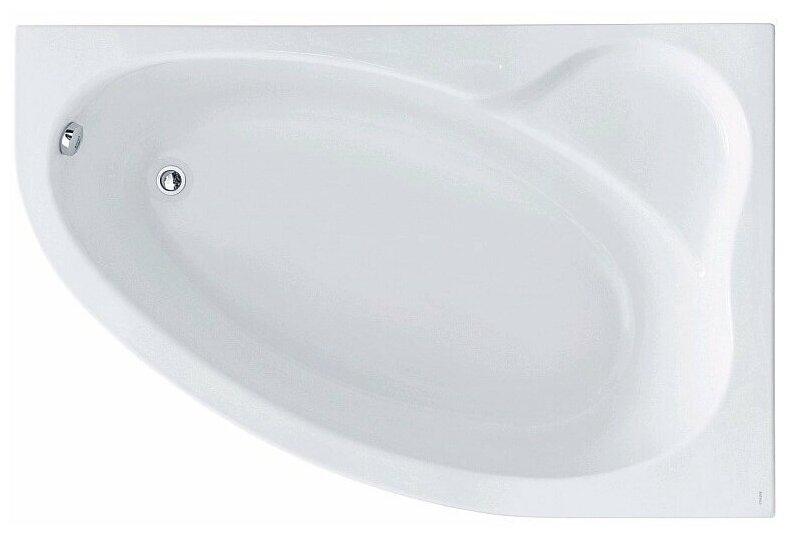 1.WH50.1.663 эдера 170х100 ванна асимметричная акриловая правосторонняя белая (new)