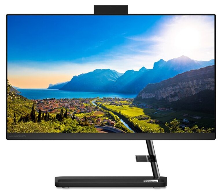 21.5" Моноблок Lenovo IdeaCentre AIO 3 22ITL6 F0G500BKRU, 1920x1080, Intel Celeron 6305 1.8 ГГц, RAM 8 ГБ, SSD 256 ГБ, Intel UHD Graphics, ОС не установлена, черный