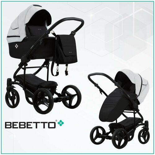 Детская коляска 2 в 1 Bebetto Torino TEX 06_CZM