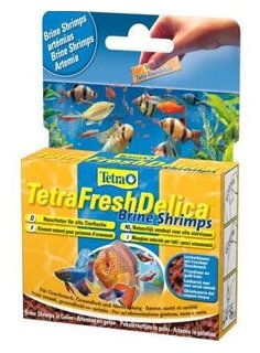 Корм для аквариумных рыб Tetra FreshDelica Brine Shrimps 48 г (желе креветки) - фотография № 10