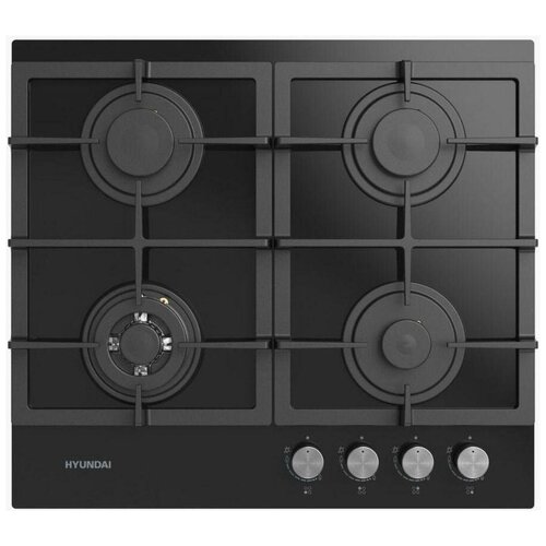 Варочная панель газовая Hyundai HHG 6434 BG черный 2203600₽