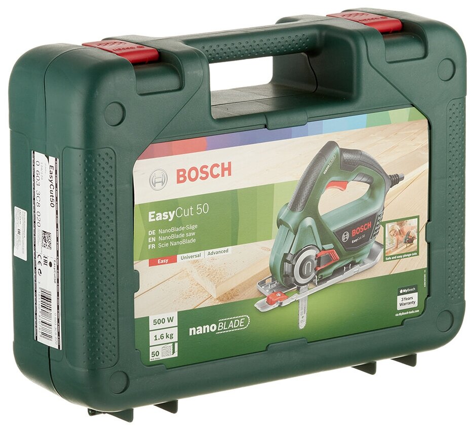 Bosch EasuCut 50 мини-цепная пила - фотография № 3