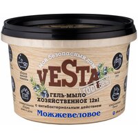 Vesta, Гель-мыло хозяйственное ГОСТ 88% "Можжевеловое" 500 гр.
