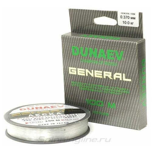 Dunaev Леска монофильная DUNAEV GENERAL All ROUND (LDGAR100-0128 (100 м 0,128мм) )